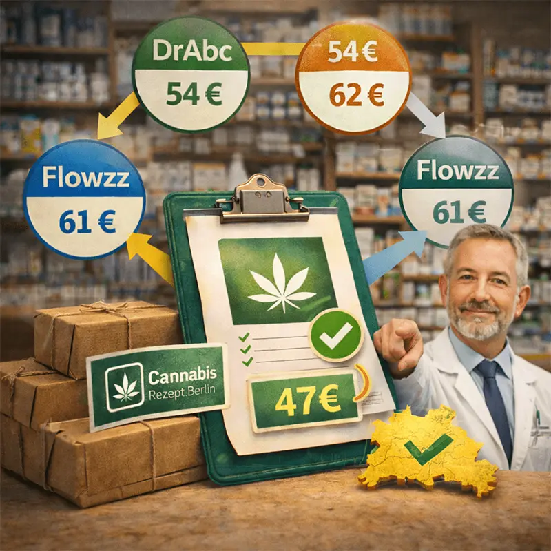 Top 10 Cannabis-Telemedizin in Berlin